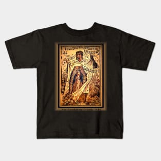 Our Lady of Guadalupe Virgin Mary Mexico Tilma Juan Diego Kids T-Shirt